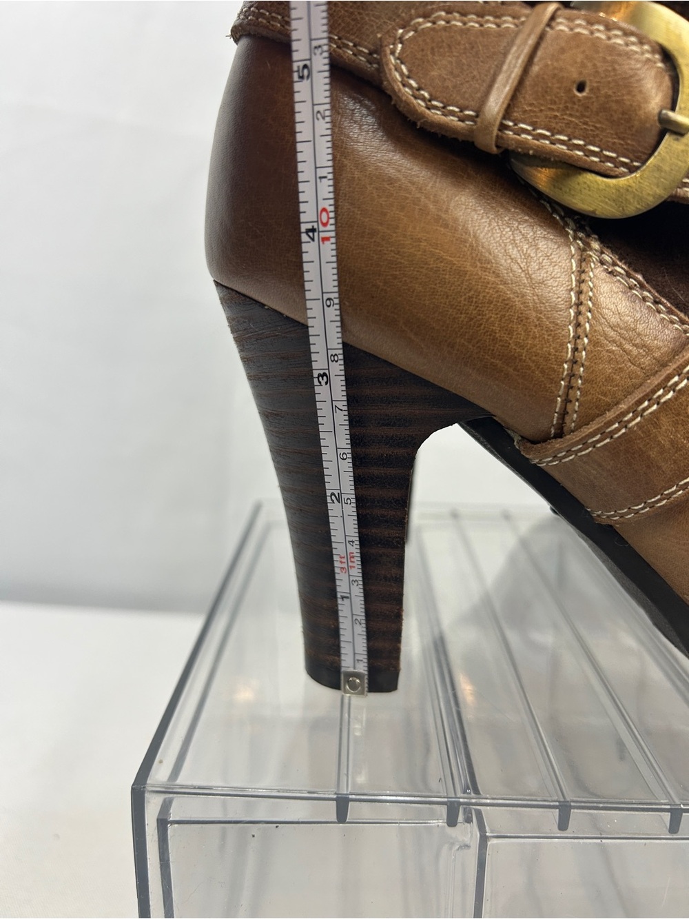 Relativity Two-Tone Brown Tall Riding Boots - Picture 5 of 11